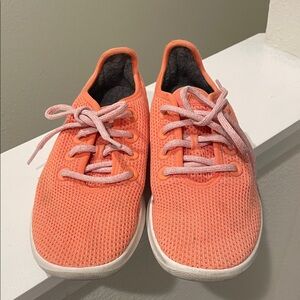 Allbirds Orange coral Knit Sneakers size 8